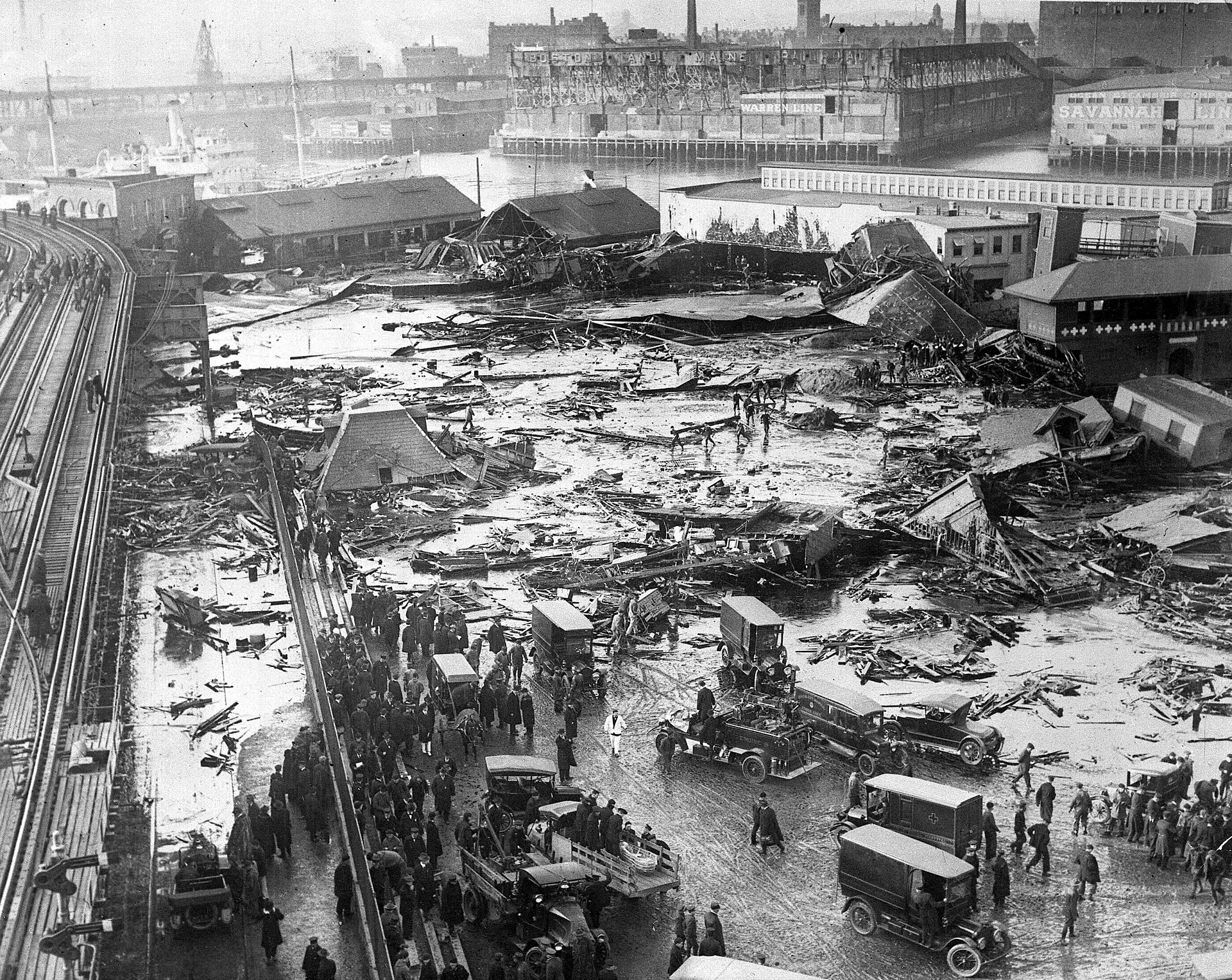 BostonMolassesDisaster The 1919 Great Molasses Flood That Turned Boston Into A Sticky Mess