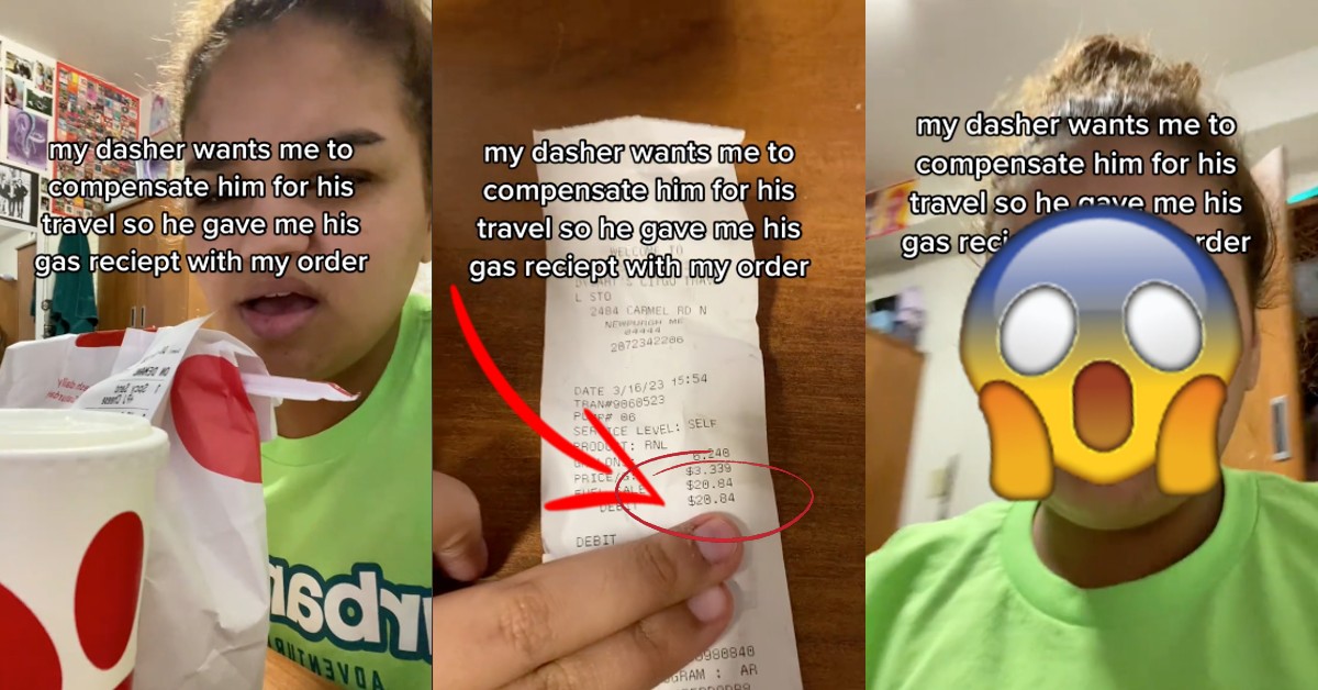 A Woman Said a DoorDash Driver Asked Her to Pay For His Gas... And DoorDash Responded!