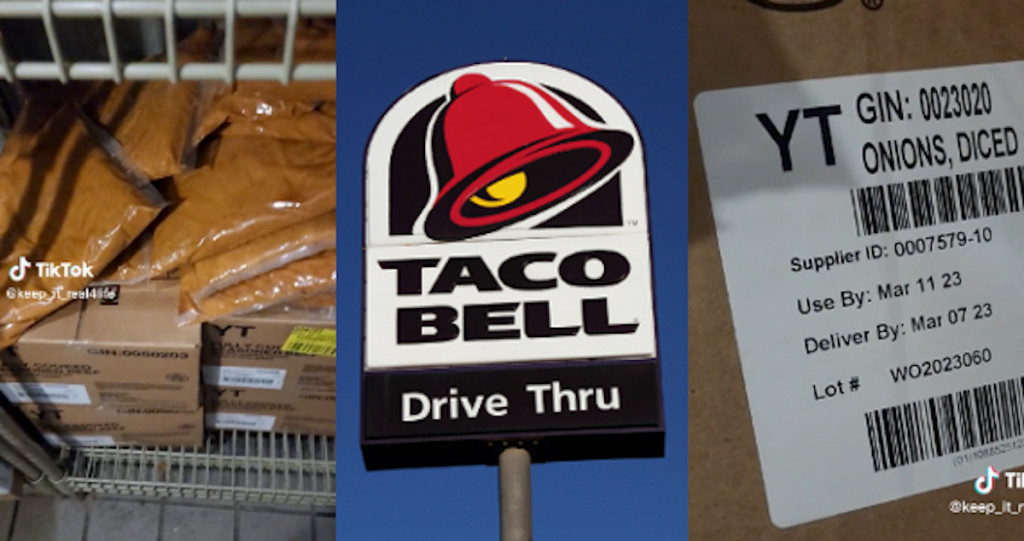 Taco Bell Employee Proves He’s Being Forced to Serve Customers Food That Has Expired
