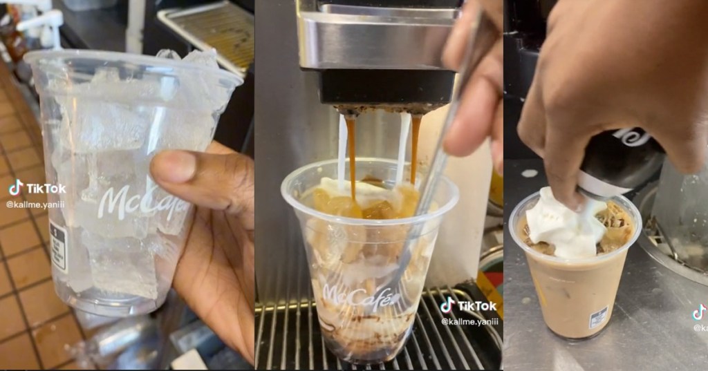 Employee Shares How McDonald's Iced Mocha Latte Drink is Made and Things Get Weird