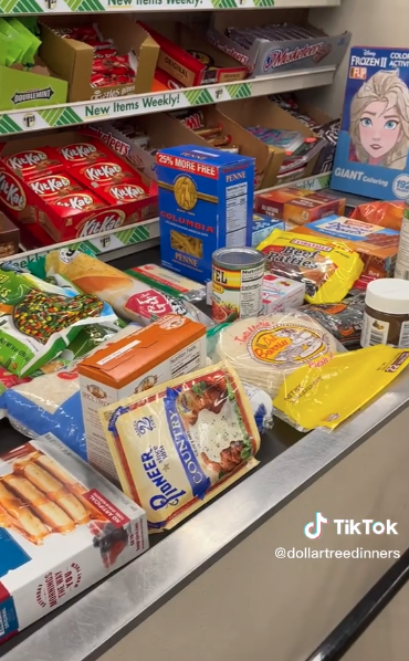 Screen Shot 2023 05 03 at 3.42.19 PM Dollar Tree Dinners TikTok Helps People Shop For a Week’s Groceries For Only $35