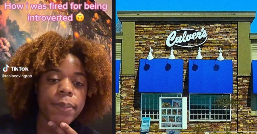 Worker Says She Was Fired from Culver’s for Being an Introvert