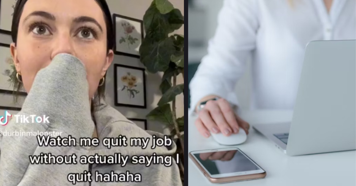 A Woman Talked About Quitting Her Job Without Actually Saying She 'Quit'