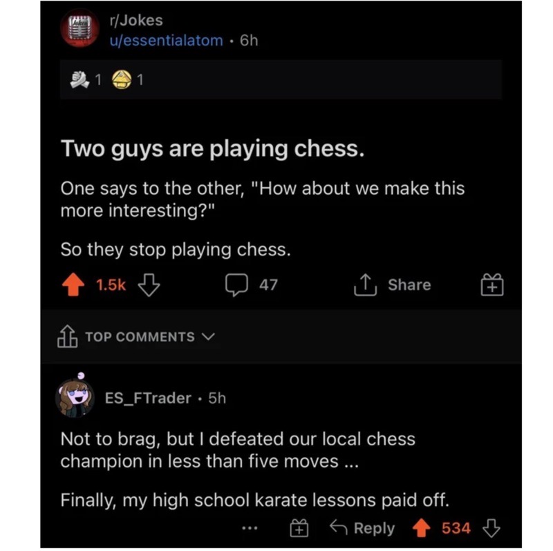 chess res 1 11 Internet Comments that Will Give You Real Funny Feels