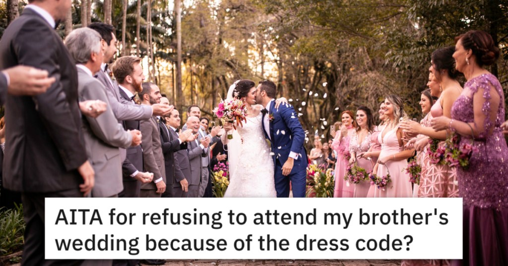 Is It Possible To Take The Idea Of A Wedding Dress Code Too Far?