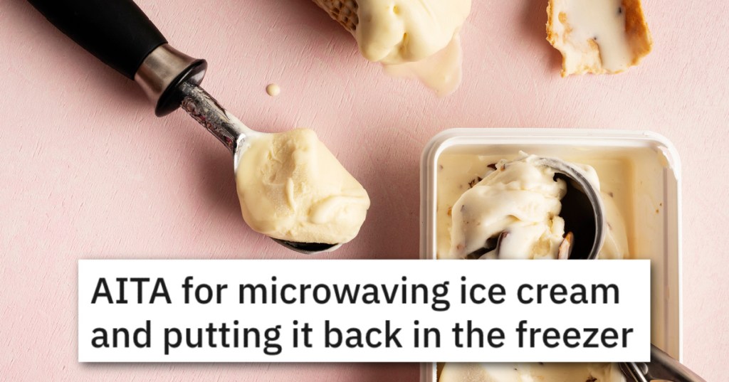 Is Microwaving Ice Cream To Make It Softer Good or Bad? Should Things Be Frozen Twice? The Internet Responds.
