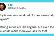 Men Got Roasted After They Called Women’s Workout Clothes “Lingerie”