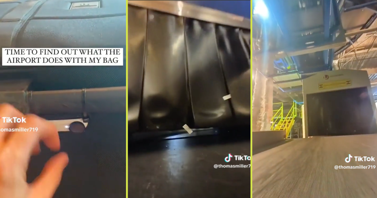 A Little Camera Reveals What Your Luggage Goes Through At The Airport