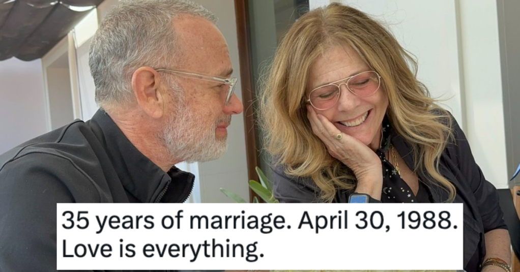 Tom Hanks and Rita Wilson Celebrated Their 35th Wedding Anniversary