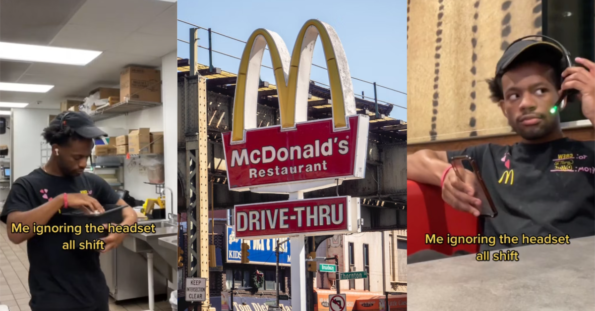 A 'Change Battery' Message Came on Just as a McDonald's Drive-Thru Worker Took an Order