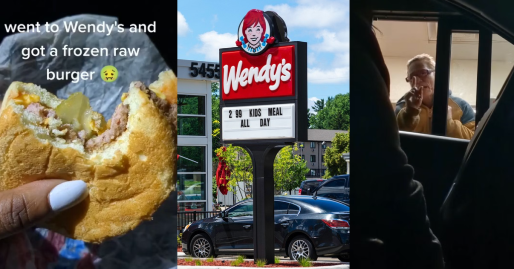Customer Shows Video That Proves They Were Served a Frozen, Raw Burger at Wendy’s