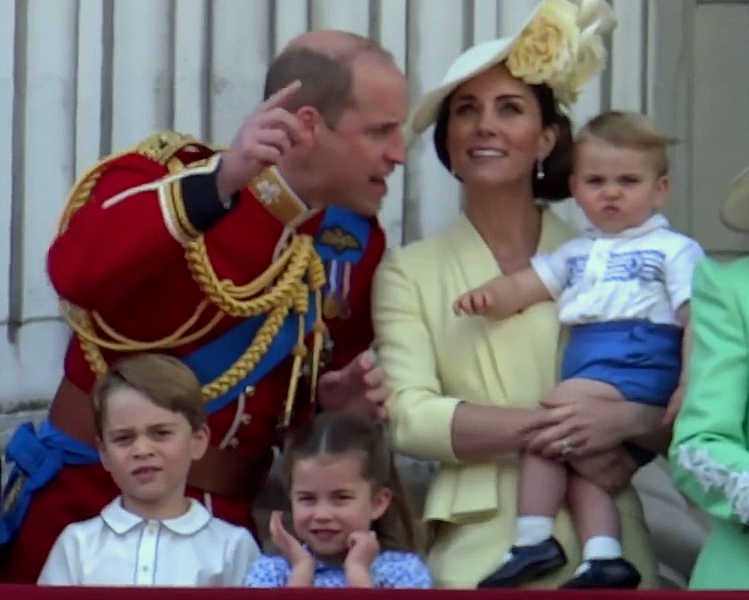 Cambridge family at Trooping the Colour 2019   03 14 Times Kate Middleton Decided To Buck Royal Mom Tradition