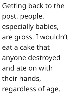 Screen Shot 2023 05 23 at 10.53.41 AM Person Wants to Know if They’re Wrong for Refusing to Eat a Child’s “Smash Cake”