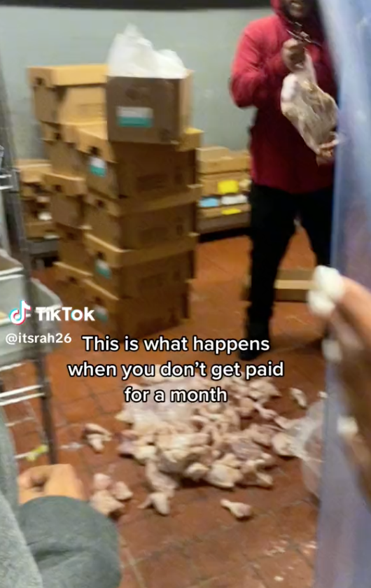 Screen Shot 2023 05 25 at 12.20.50 PM A Popeyes Employee Trashed a Store After Not Getting Paid for a Month