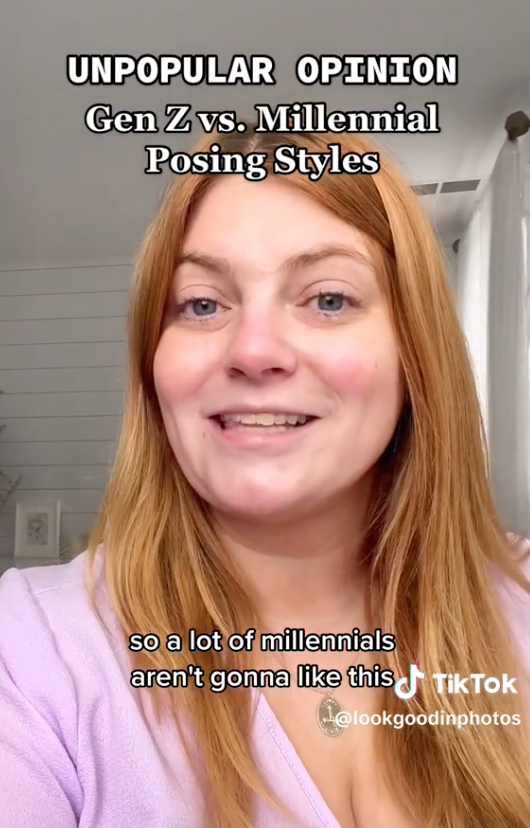 Screen Shot 2023 05 25 at 12.40.06 PM A Woman Explained Why Millennials Are So Awkward in Photos and It Got People Talking
