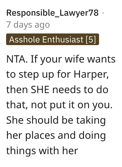 Screen Shot 2023 05 26 at 4.12.45 PM Is He A Jerk For Not Wanting To Always Include His Daughters Best Friend?