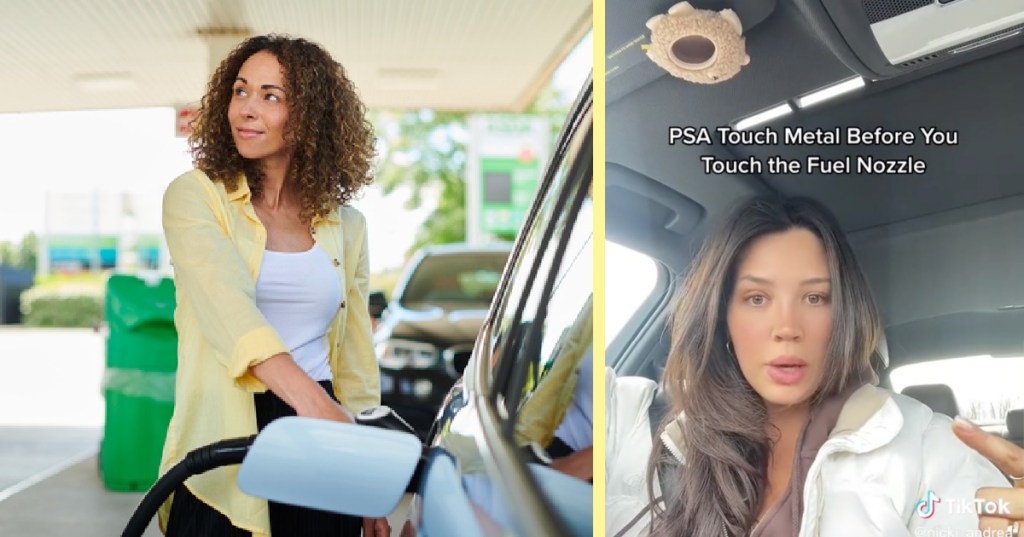 Woman Shares Gas PSA I Dont Know If This Is Common Knowledge. Woman Shares Key Tip That Could Save Someones Life When Pumping Gas