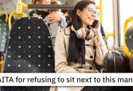 Should She Have Allowed This Man To Sit Beside Her On An All-But-Empty Train?