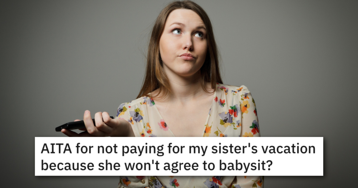 Was This Couple Wrong For Wanting To Trade Vacation Money For Babysitting Hours?