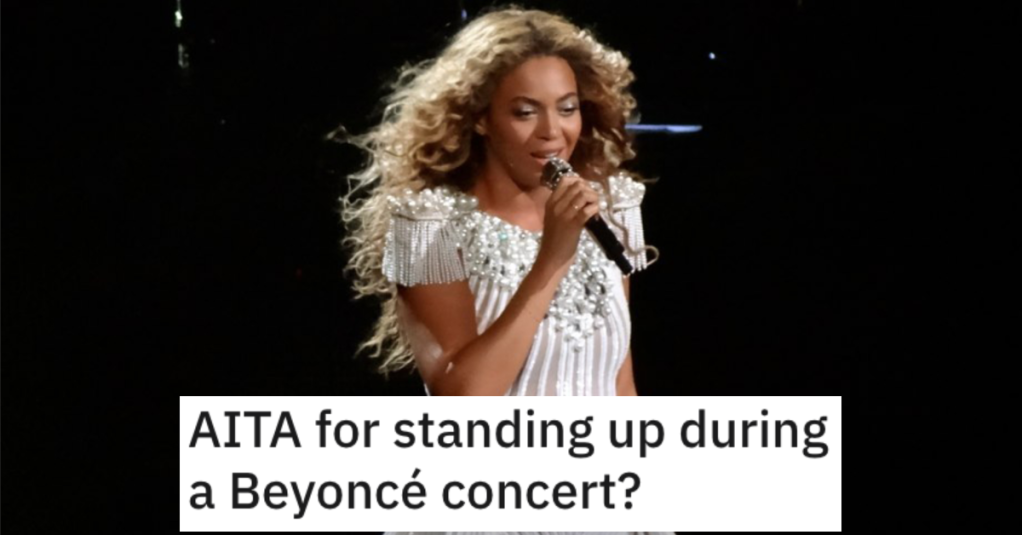 Are They a Jerk for Standing up During a Beyoncé Concert? Here’s What People Said.