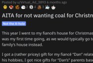 She Got Upset Because She Got Coal for Christmas. Was She Wrong?