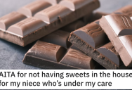 Woman Asks if She’s Wrong for Not Having Candy in Her House for Her Niece