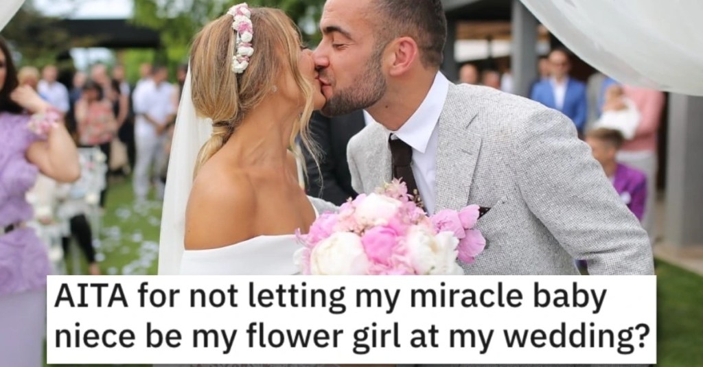  Woman Asks if She’s a Jerk for Not Letting Her Niece Be the Flower Girl at Her Wedding