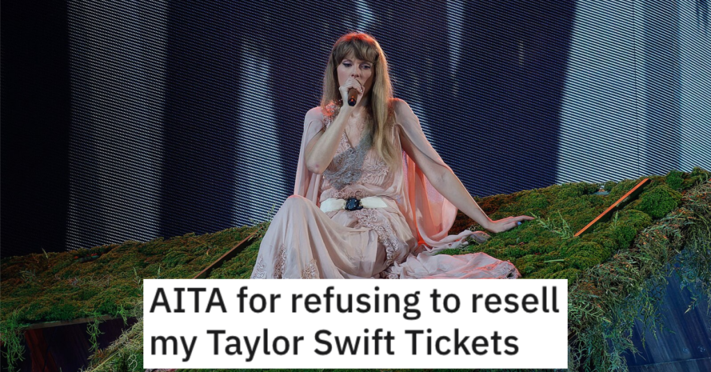 AITATaylorSwiftTickets She Refuses to Sell Her Taylor Swift Tickets? Is She a Jerk?
