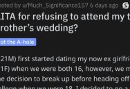 Is He Wrong for Refusing to Go to His Twin Brother’s Wedding? Here’s What People Said.