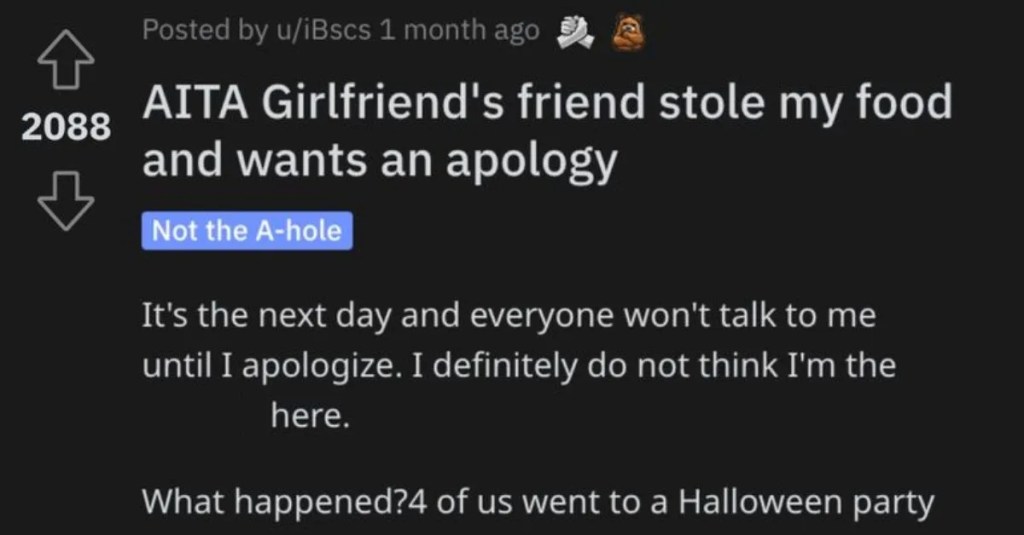 He Won’t Apologize to His Girlfriend’s Friend. Is He Acting Like a Jerk?