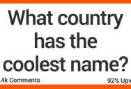What Country Has the Coolest Name? Here’s What People Had to Say.