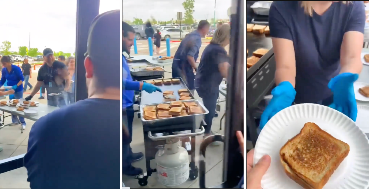 AmazonGrilledCheese Amazon Faces Ridicule For Feeding Employees The Cheapest Food You Can Make