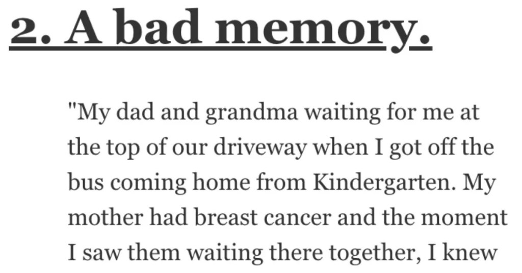 Bad Memory Grandma Waiting copy What’s the Scariest Thing You’ve Ever Seen in Your Life? People Shared Their Stories.