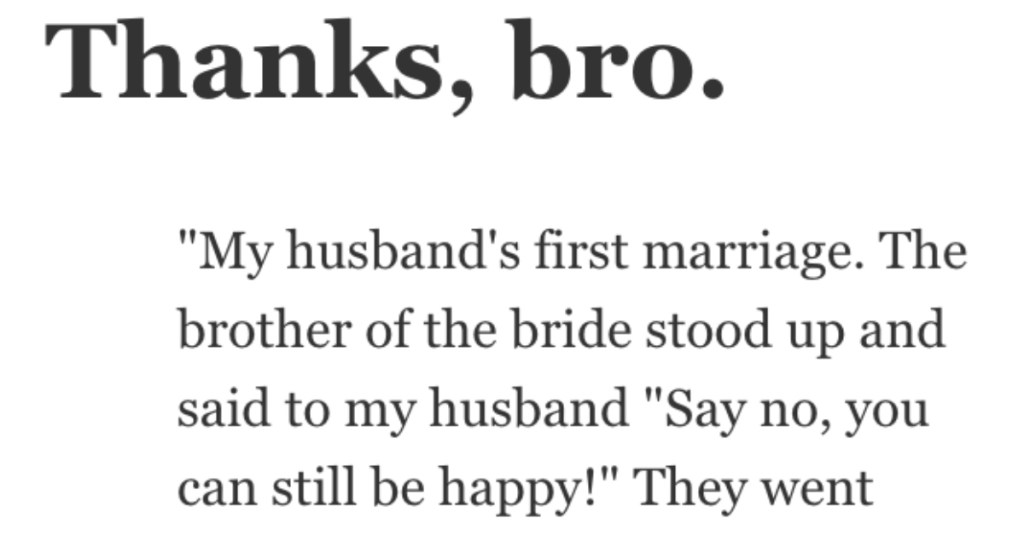 What Happened When Someone Objected at a Wedding? People Shared Their Stories.