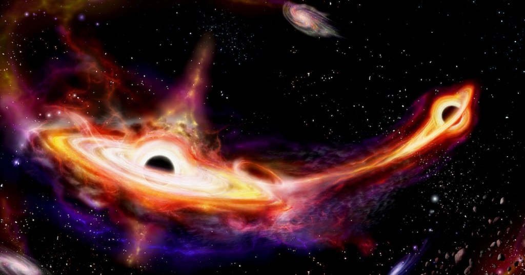 Why Astronomers Are So Pumped To Watch These Giant Black Holes Collide