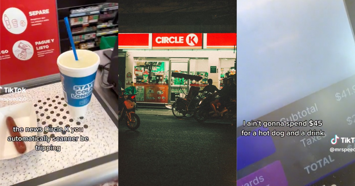 Customer Shows Convenience Store Scanner Charges $45 for a Hot Dog and a Drink Because It's Confused