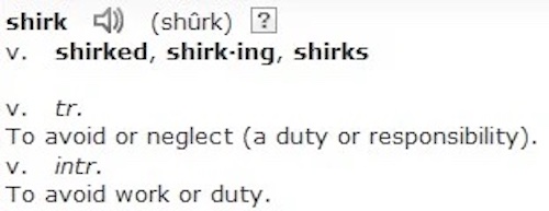 Definition Of Shirk REport The Shirk Report   Volume 767