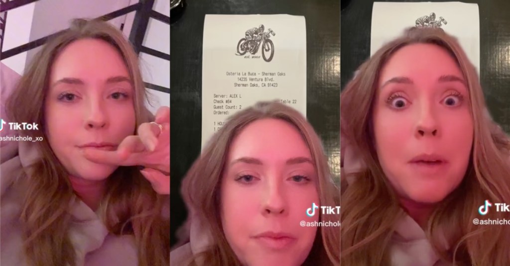 Woman Notices ”Employee Health” Charge on Restaurant Bill And Asks, "Is This Normal?!?"