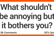 What Shouldn’t Be Annoying but It Really Gets on Your Nerves? Here’s What People Said.