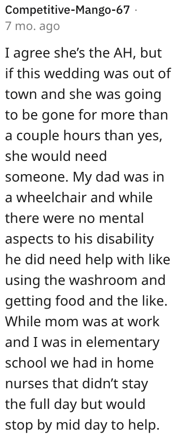Screen Shot 2023 06 10 at 6.32.52 PM Was She Wrong for Bringing Her Wheelchair Bound Boyfriend to Her Brother’s “No +1” Wedding?