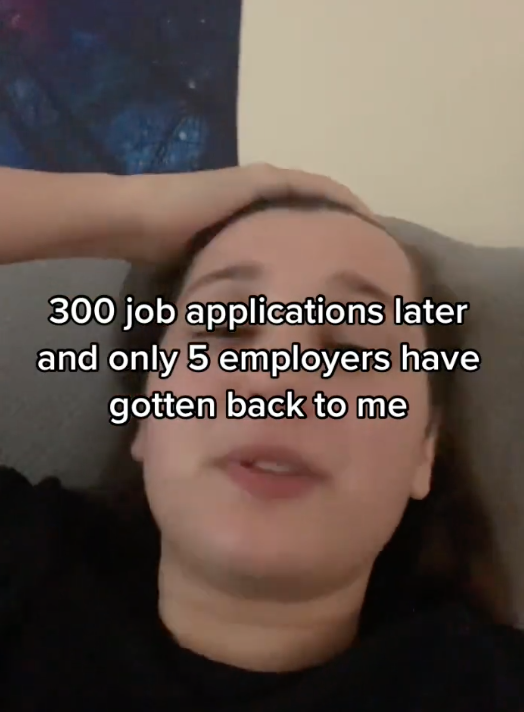Screen Shot 2023 06 13 at 12.09.56 PM This Woman Applied to Over 300 Jobs and Was Told She’s Overqualified to Work at McDonald’s and Taco Bell