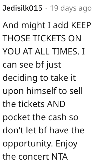 Screen Shot 2023 06 17 at 11.52.57 AM She Refuses to Sell Her Taylor Swift Tickets? Is She a Jerk?