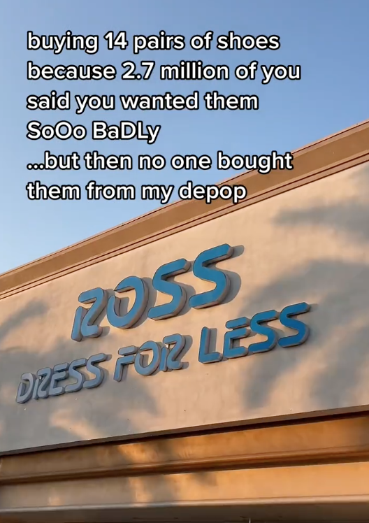Screen Shot 2023 06 20 at 12.15.39 PM A Woman Returned 14 Pairs of Shoes at Ross After She Couldn’t Resell Them at Depop
