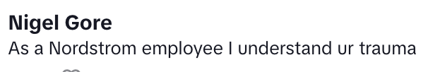 Screen Shot 2023 06 29 at 8.03.50 AM Thank you for the trauma! Legendary Nordstroms Employee Announced His Last Shift And Puts Customers On Blast