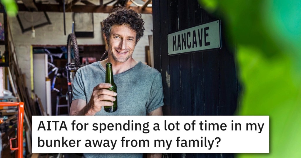 Spending Time Bunker Family His Wife Says He Spends Too Much Time In His Bunker And Abandoning Her. He Thinks He Should Have His Own Space. Who Do You Think Is Right?
