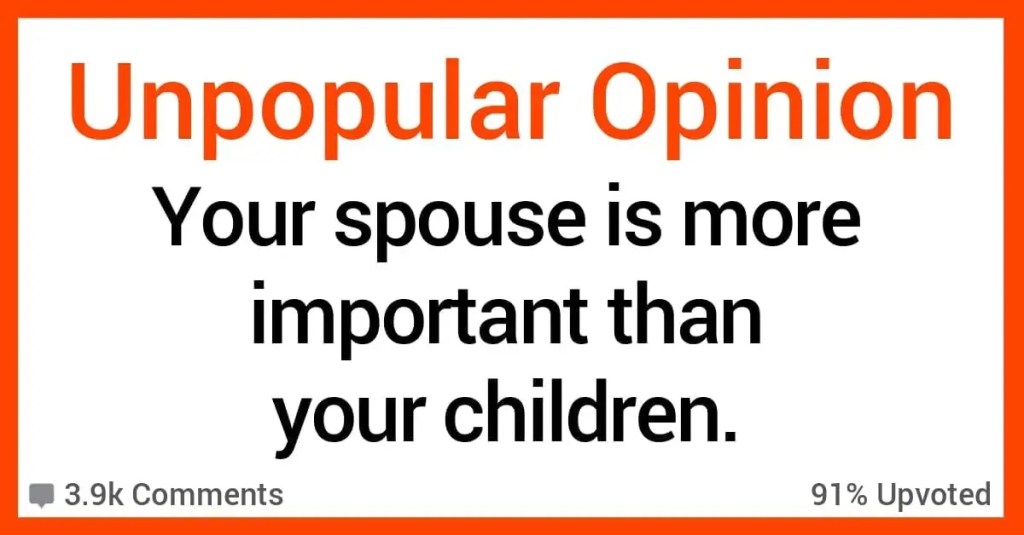 Spouse More Important Children Are Spouses or Children More Important in Your Life? Here’s What People Had to Say.