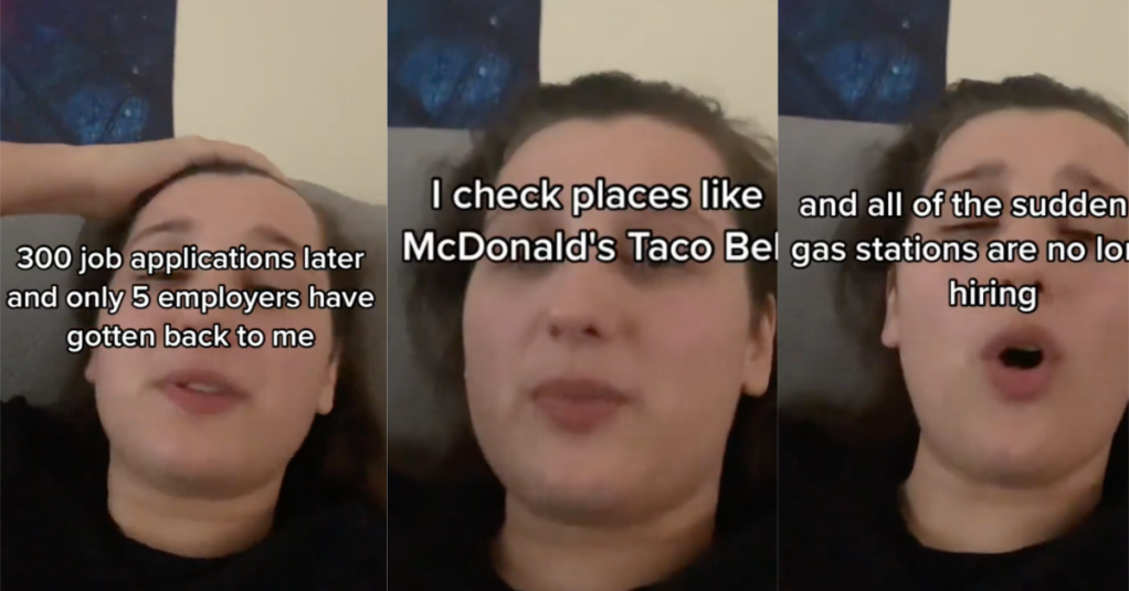 TIkTokApplyingToJobs This Woman Applied to Over 300 Jobs and Was Told She’s Overqualified to Work at McDonald’s and Taco Bell