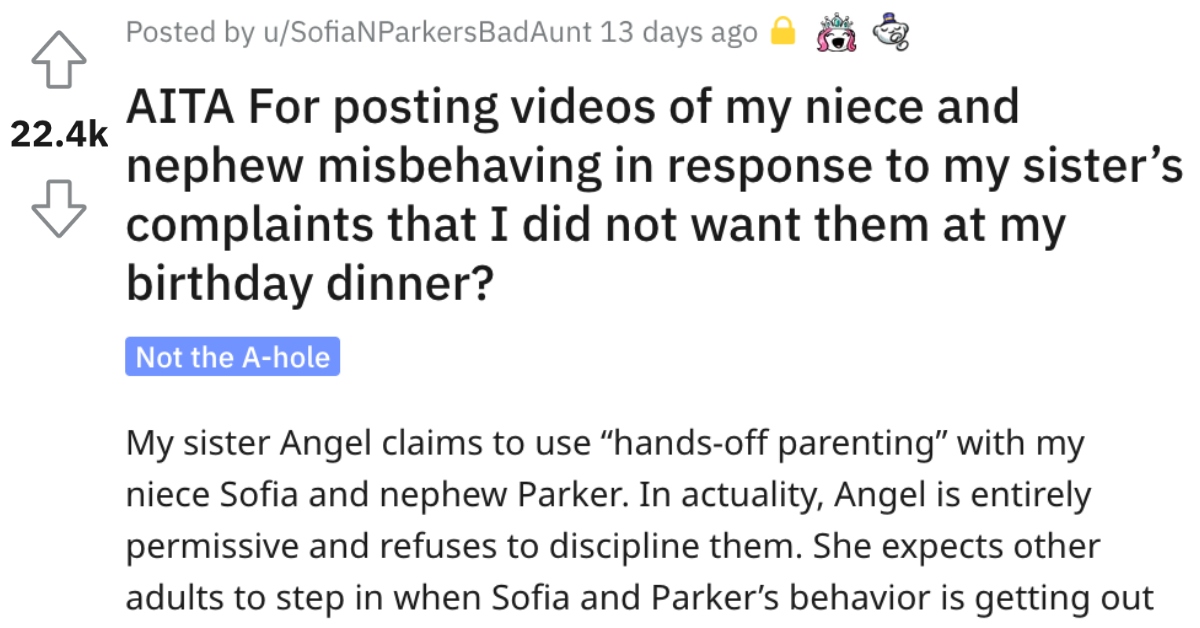 TSMisbehavingKids She Posted Videos of Her Niece and Nephew Misbehaving to Prove a Point. Was She Wrong?