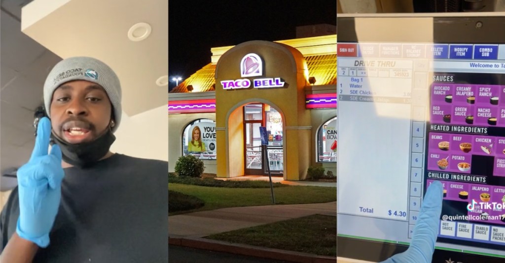 Taco Bell Heated Ingredients Taco Bell Employee Shares a Money Saving Hack When Ordering Quesadillas