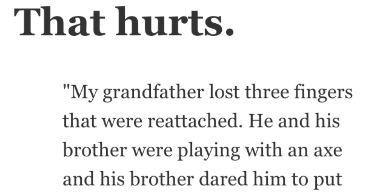What's the Most Interesting Story You Have About One of Your Ancestors? Here's What People Said.